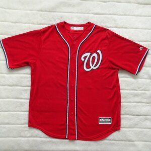 Majestic Genuine Merchandise # 20 Murphy Washington Nationals Jersey XL Men's